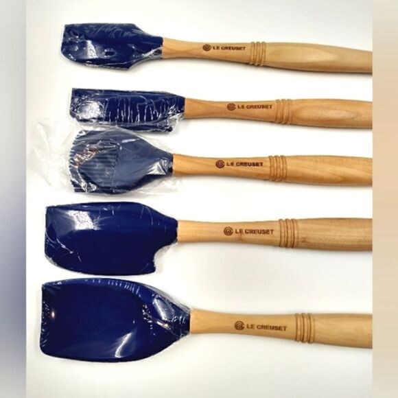 Le Creuset Jar & 6  Utensils Set Kitchen Home Accessories NIB - Picture 10 of 16